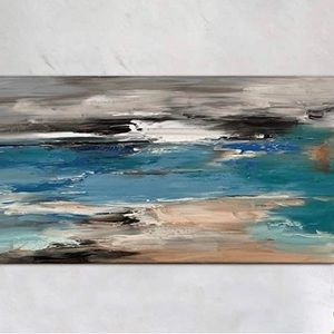 Large Abstract Canvas Painting Decor Contemporary Modern Art Wall Hanging